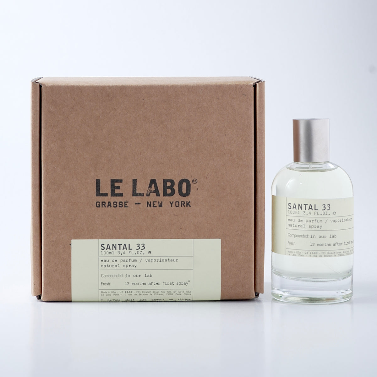 Santal 33 original perfume bottle