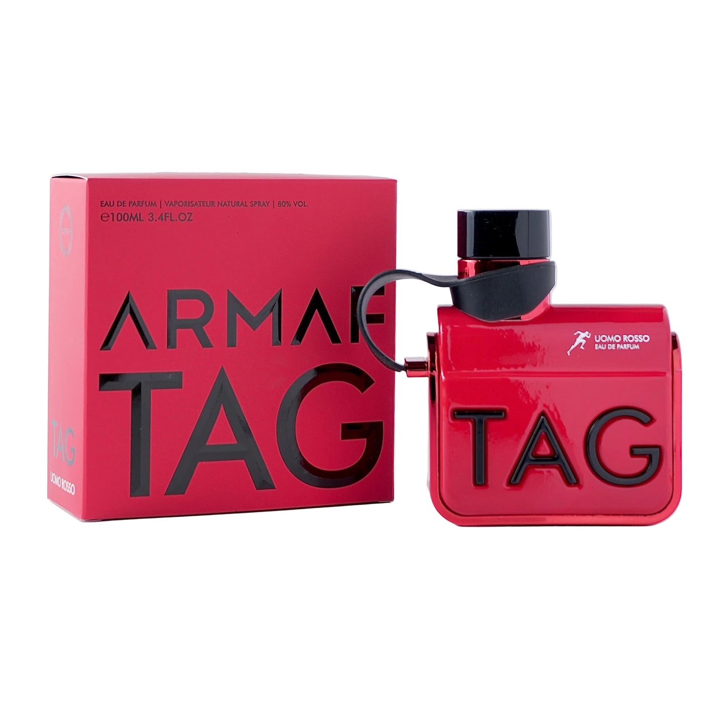 Armaf Tag Him Uomo Rosso fragrance bottle