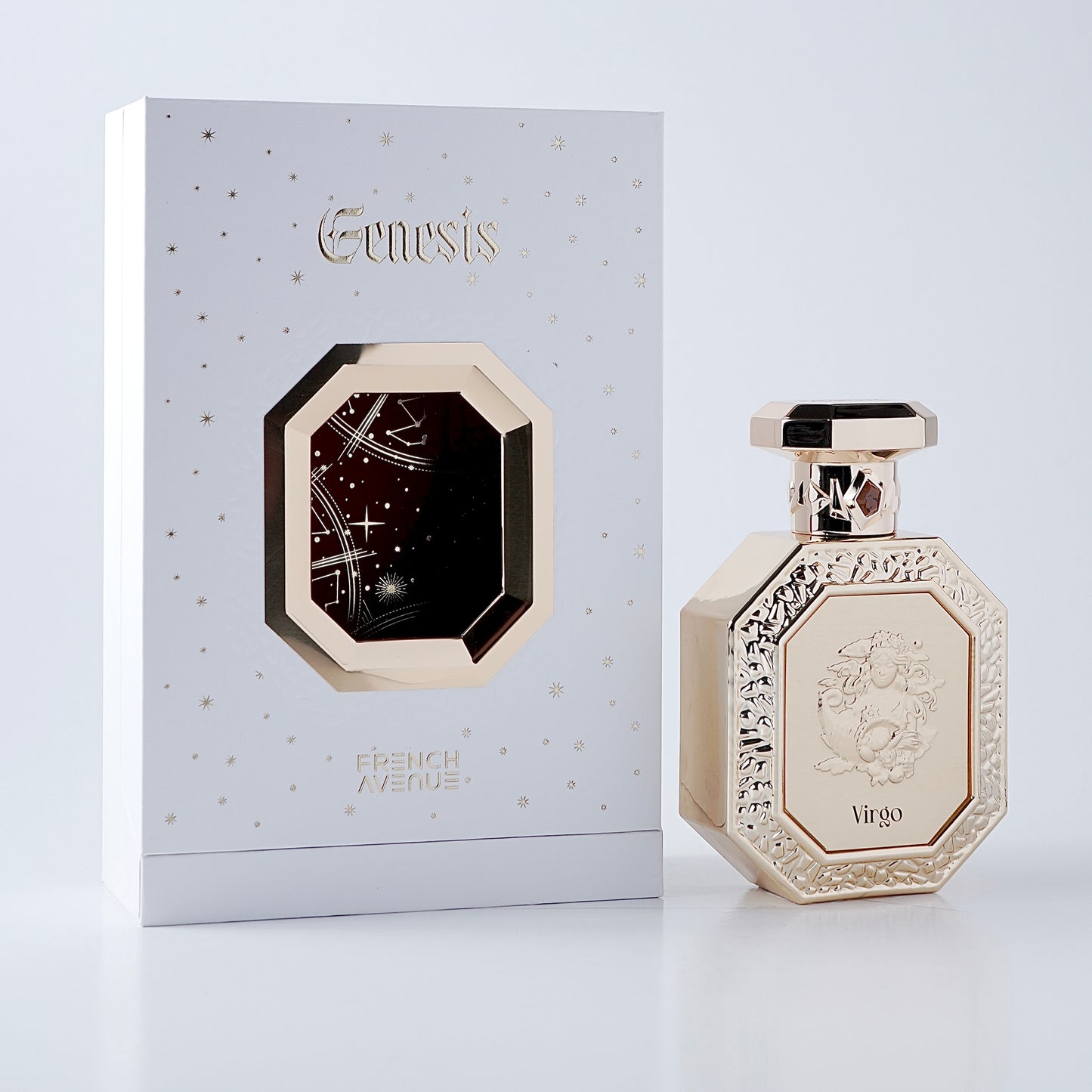Genesis Virgo French Avenue fragrance bottle
