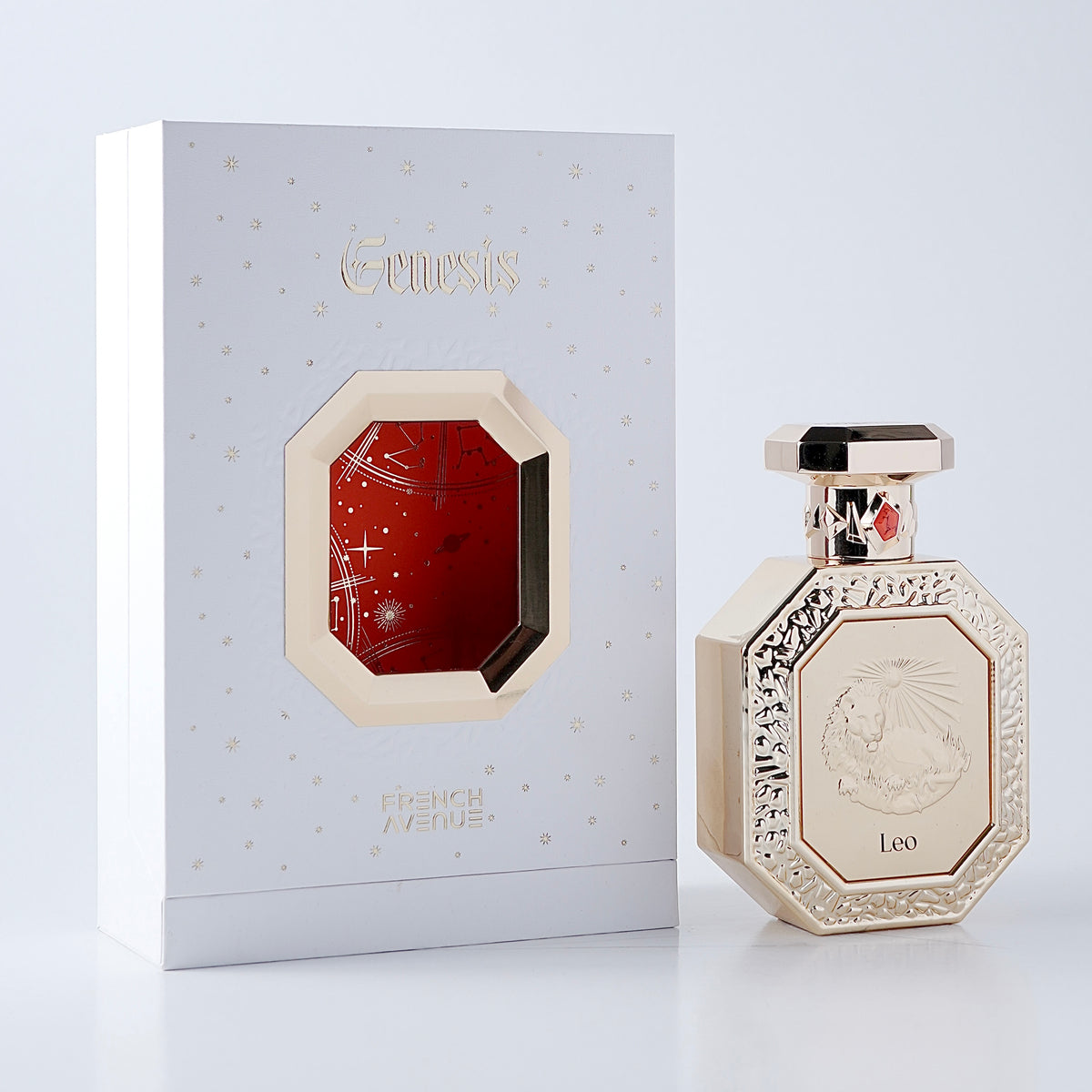 Genesis Leo fragrance bottle
