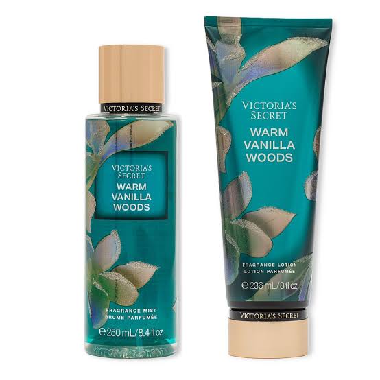 Victoria’s Secret Warm Vanilla Woods Mist & Lotion Set
