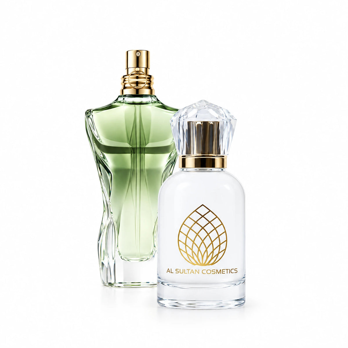 le Beau Paradise Garden Jean Paul Gaultier fragrance bottle