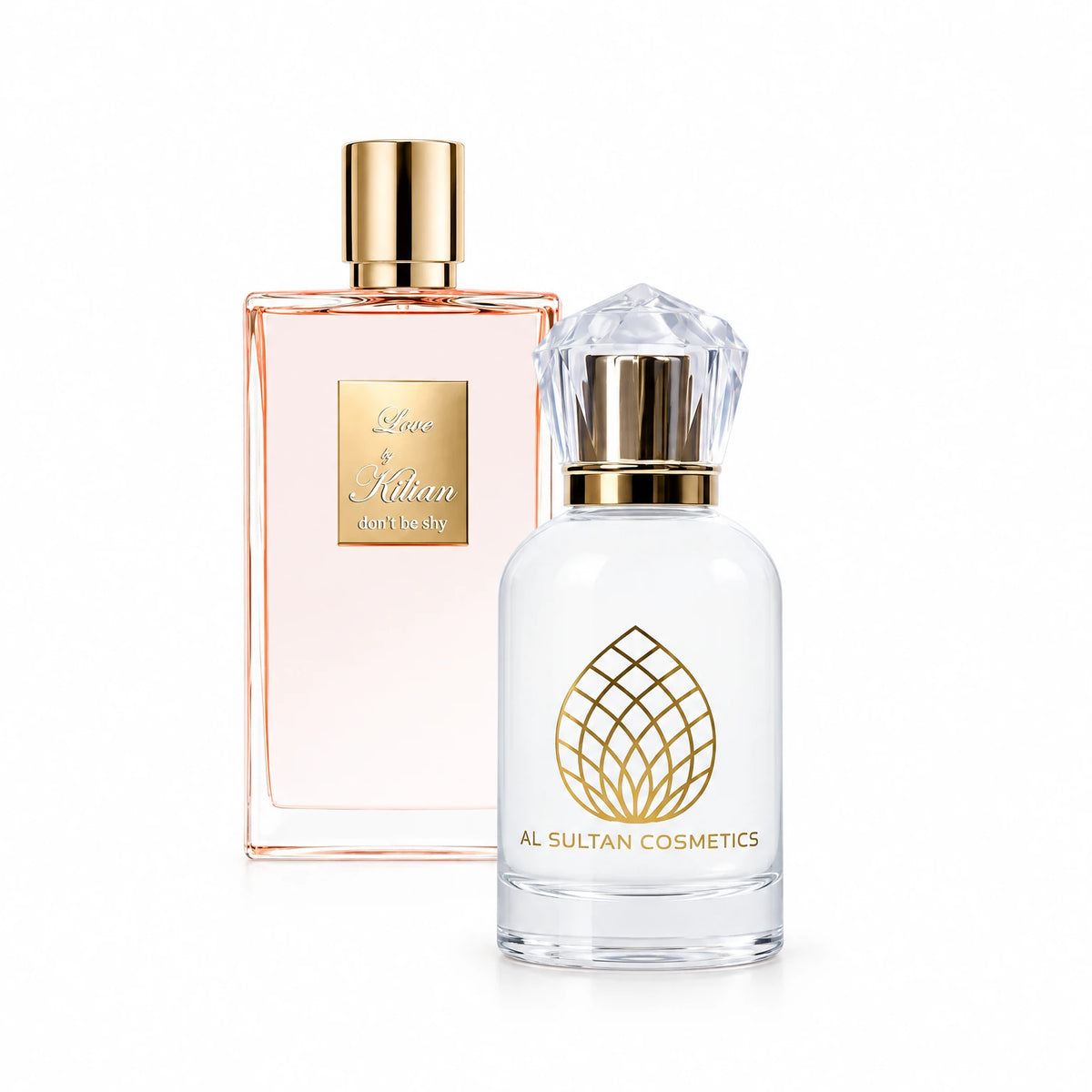 Love Don't Be Shy original perfume bottle
