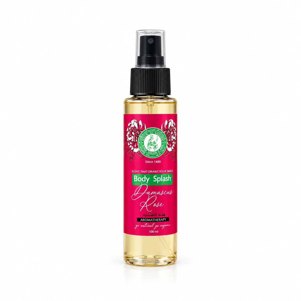 Khan Al Saboun Damascus Rose Body Splash – 100ml