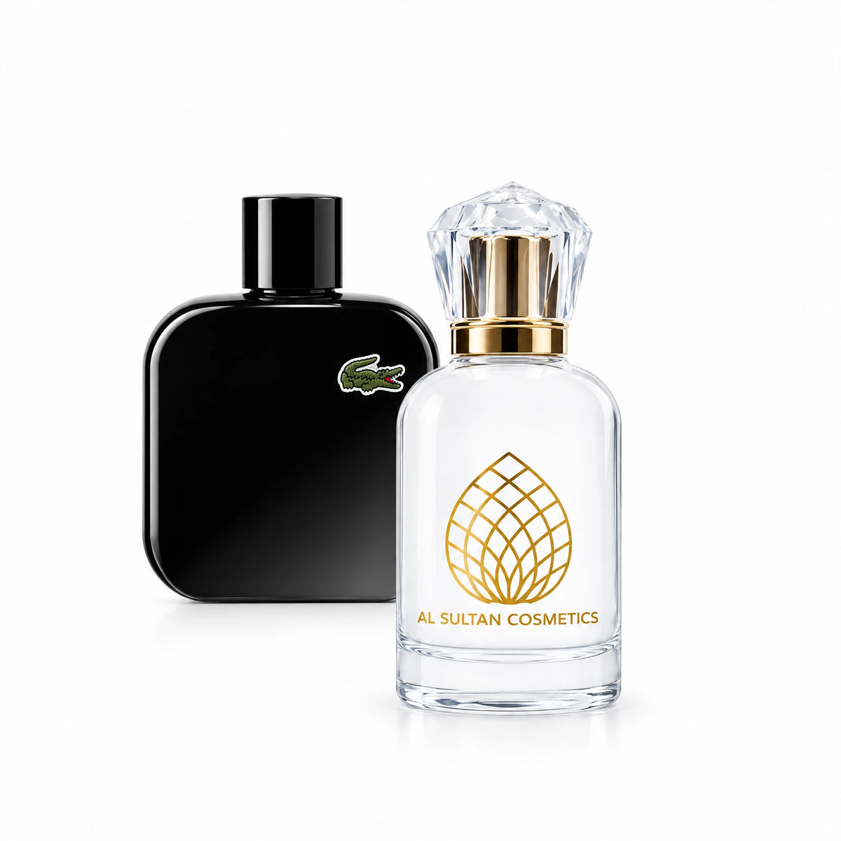 L.12.12 Noir Lacoste fragrance bottle