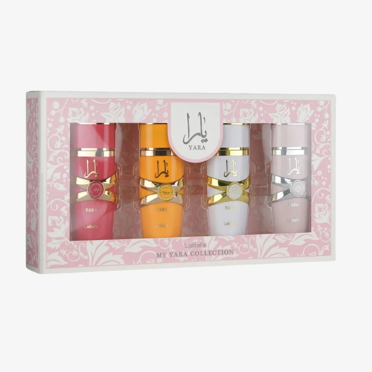Yara Collection (4 Pieces Lattafa fragrance bottle
