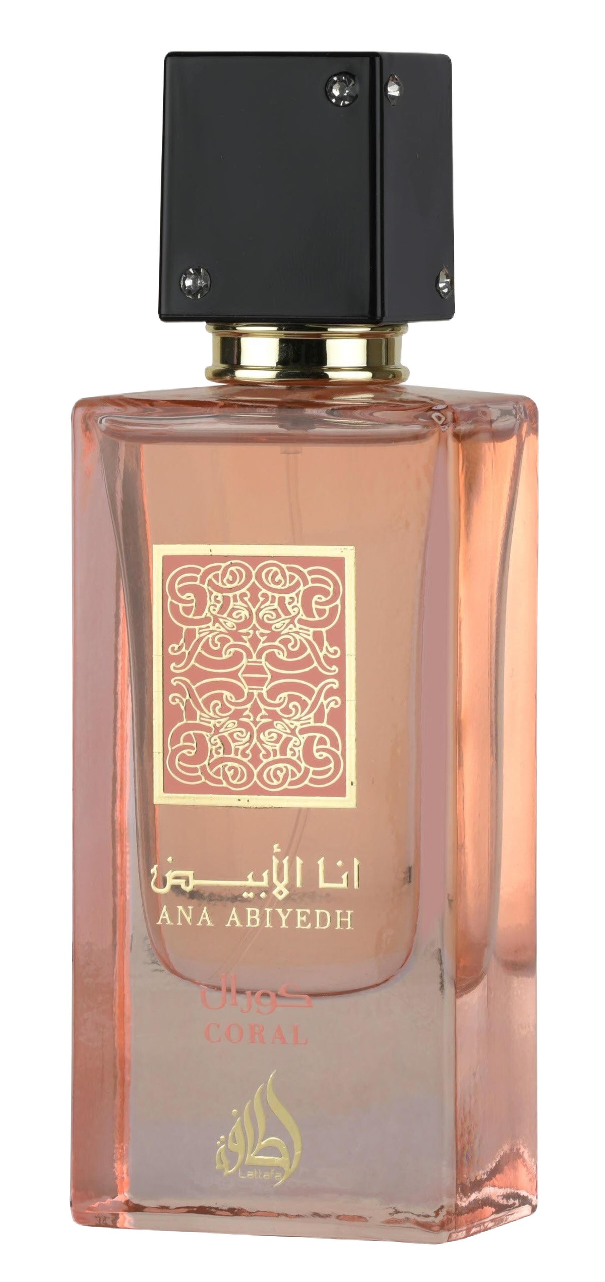 Lattafa Ana Abiyedh (pink / Original fragrance bottle