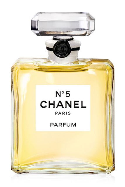 No. 5 by Chanel perfume bottle