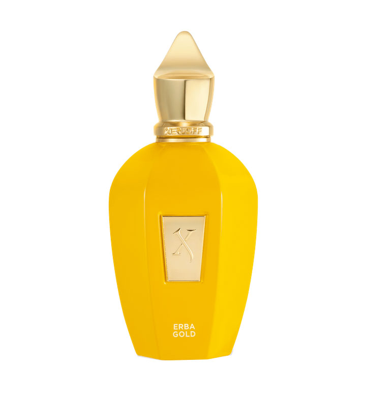 Erba Gold fragrance bottle