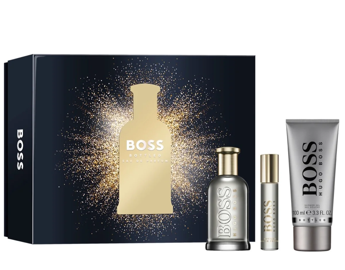 HUGO SET BOSS (PARFUM 100ML+10ML SG+75ML DEO STICK)