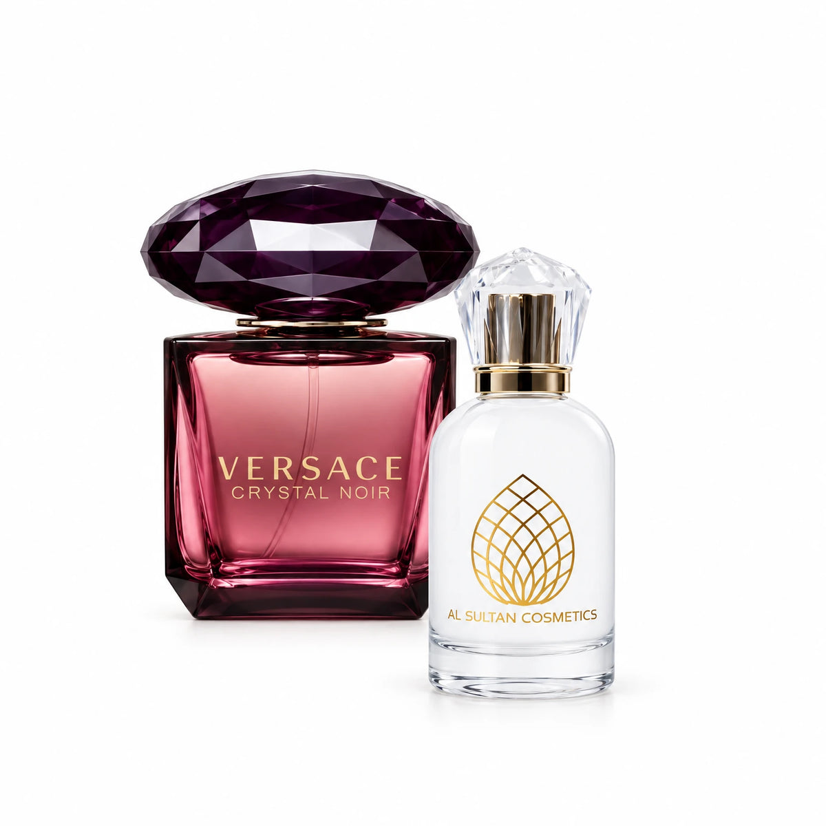 Crystal Noir Versace fragrance bottle