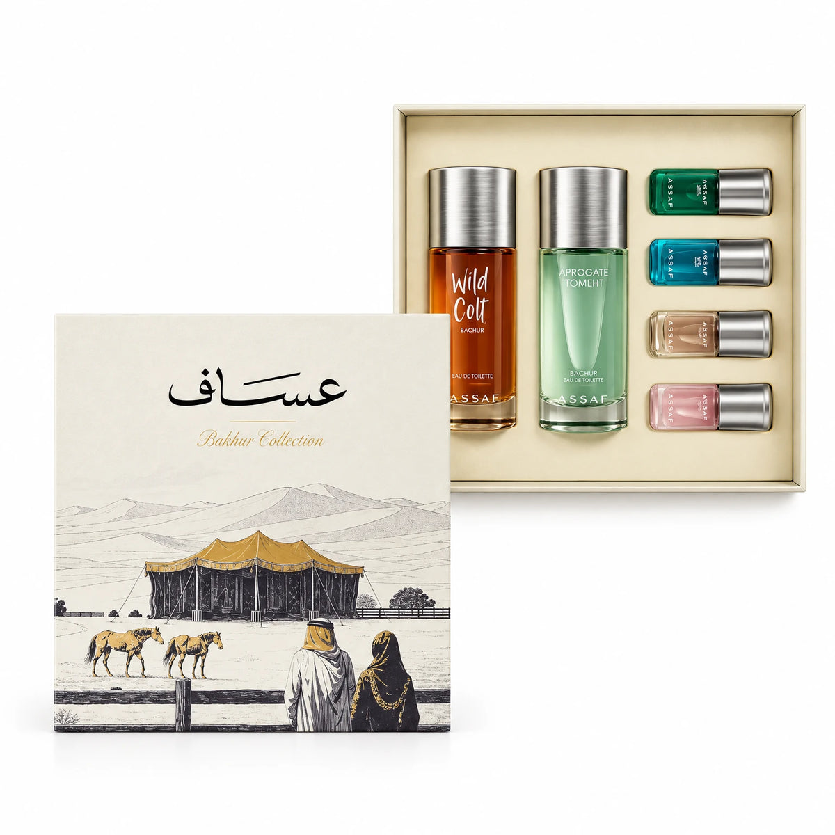 Wild Colt Bakhour & Arrogate Comete 150ml & 4 Samples