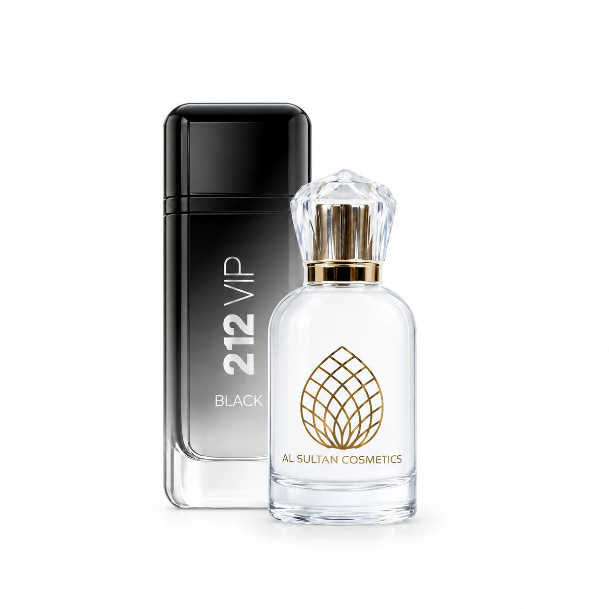 212 Vip Black Carolina Herrera fragrance bottle