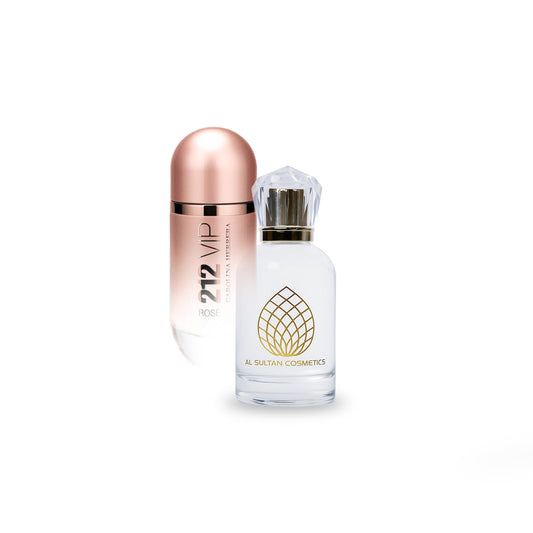 212 Vip Women original perfume bottle