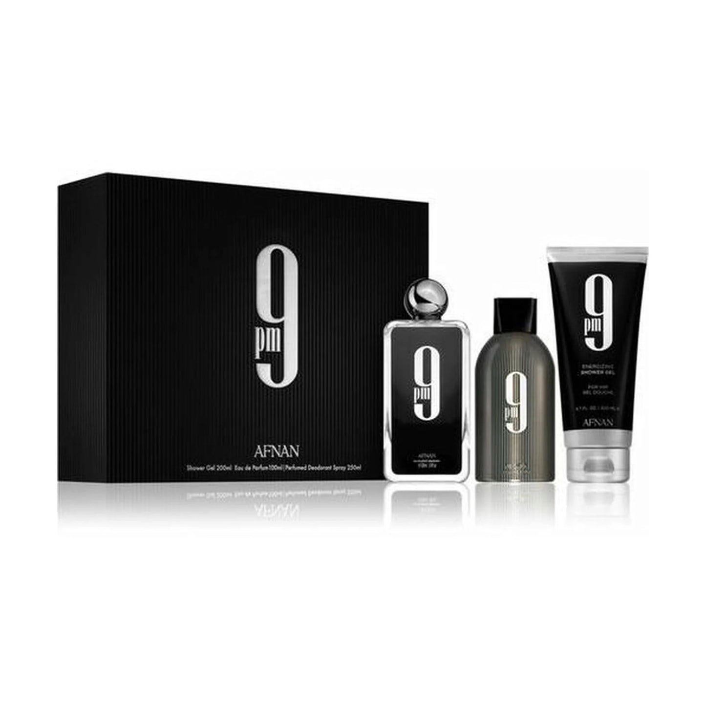 AFNAN SET 9PM M (100ML EDP+200MLSG+250ML DEO)