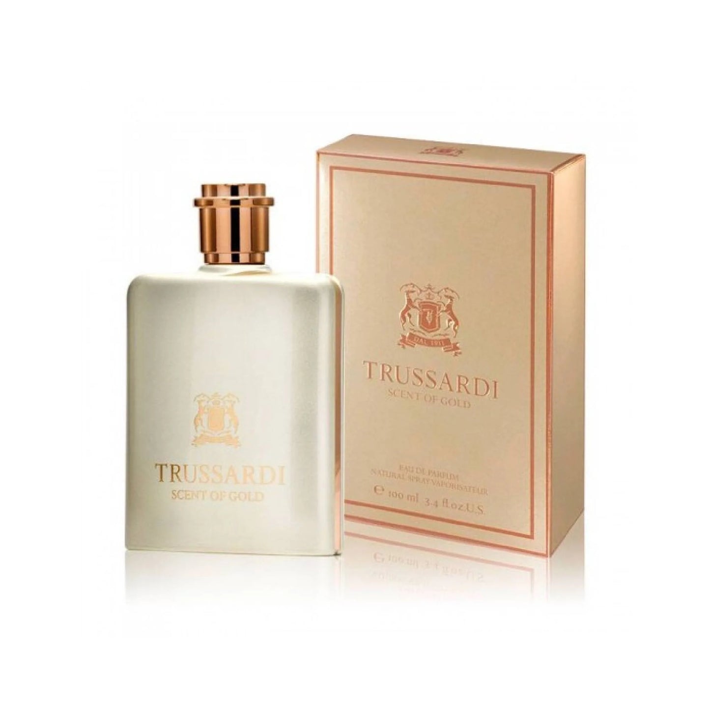 Scent of Gold Trussardi fragrance bottle