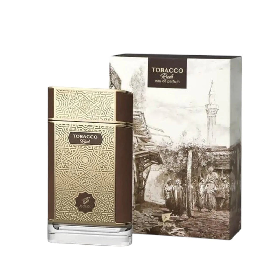 Tobacco Rush by Afnan perfume bottle