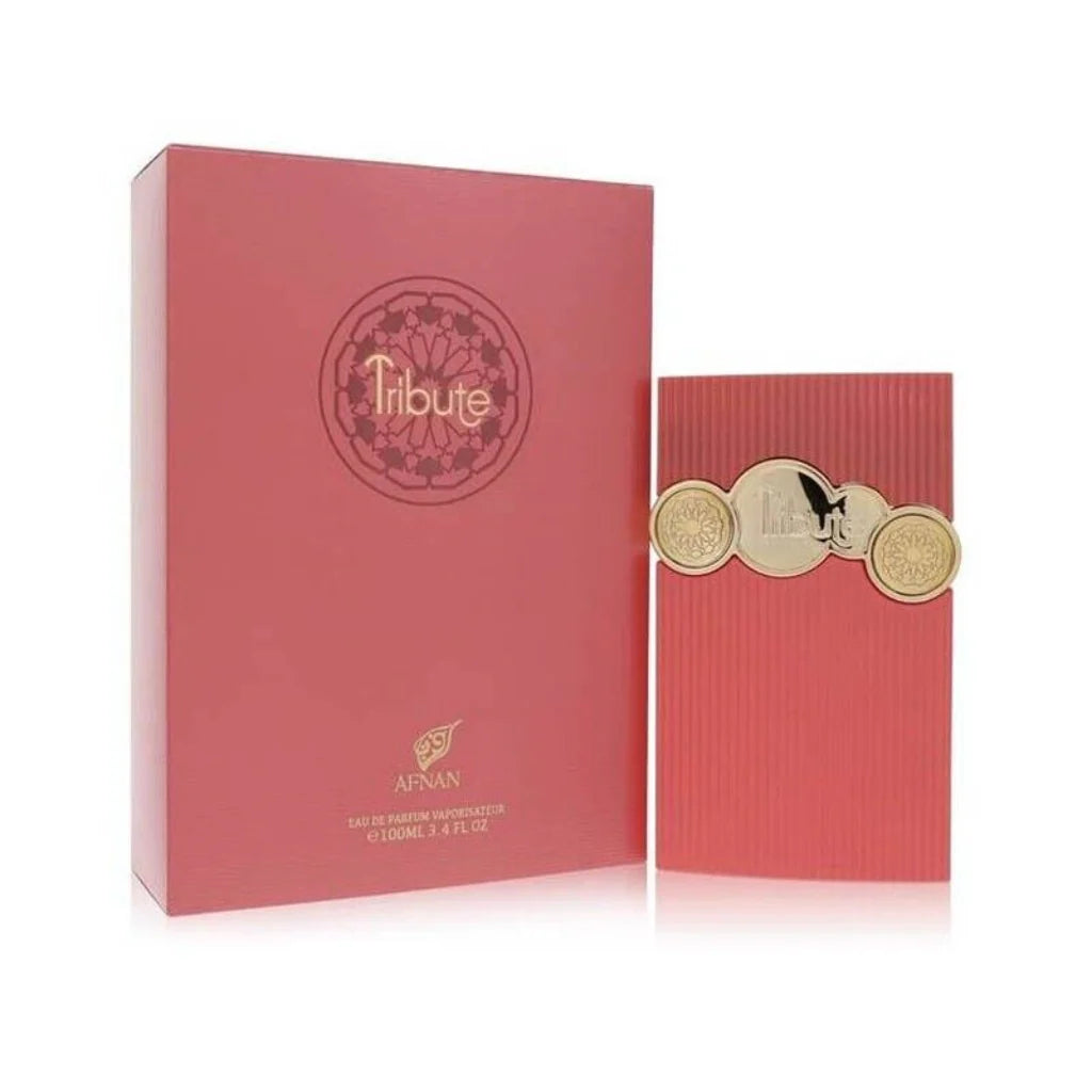 Tribute Pink by Afnan perfume bottle