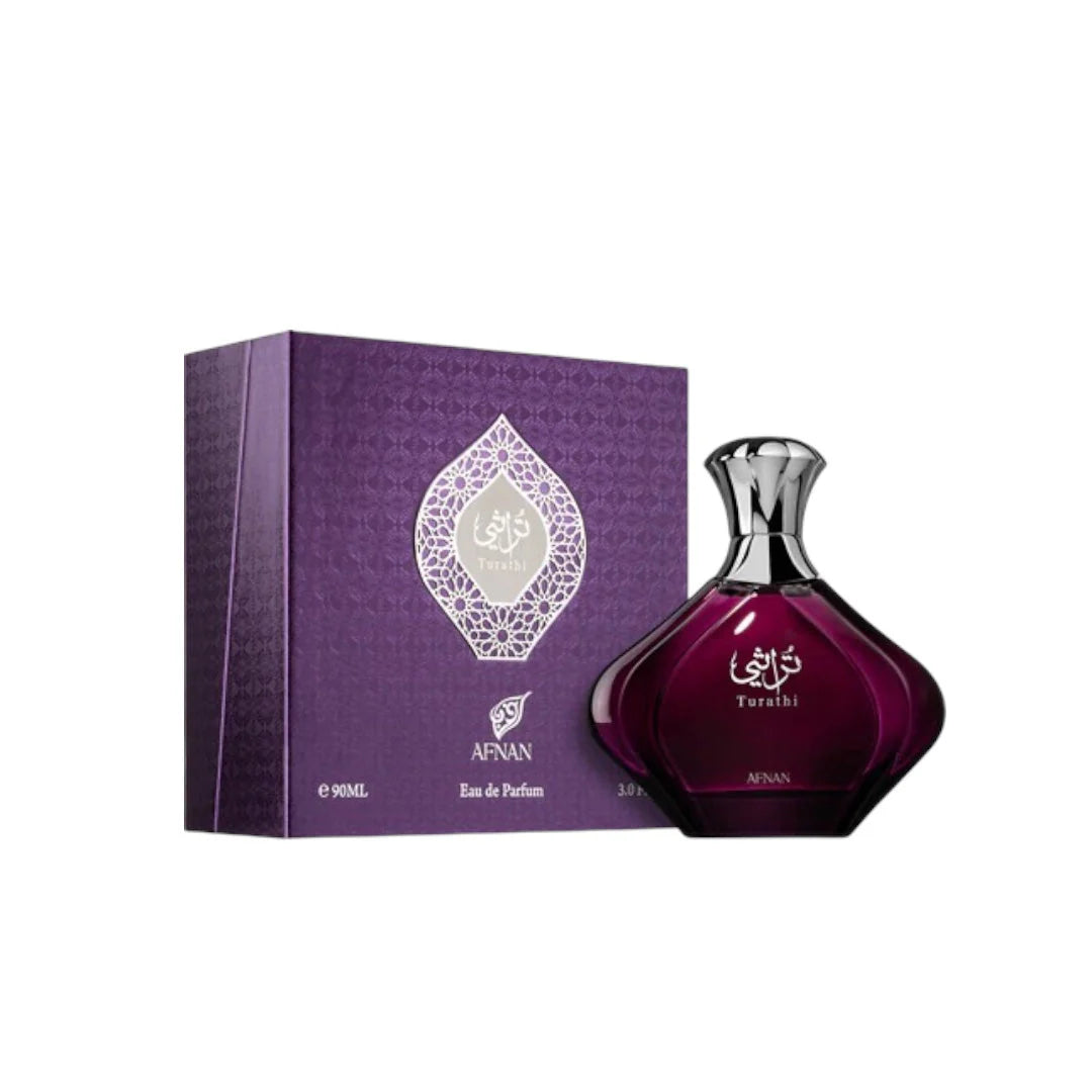Turathi Purple original perfume bottle