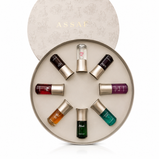 ASSAF SET CIRCLE 8*10ml