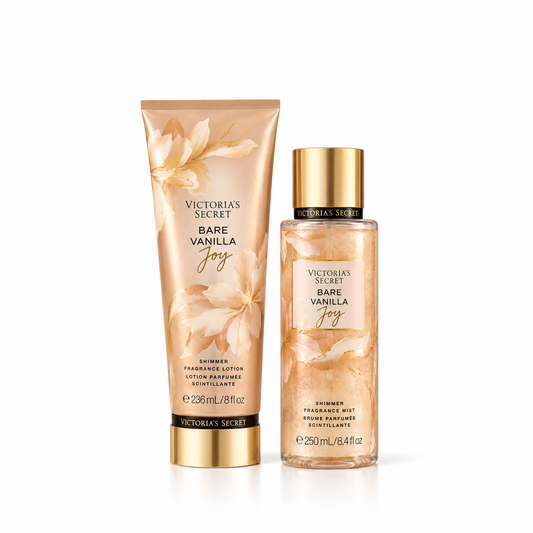 Victoria’s Secret Bare Vanilla Joy Shimmer Mist & Lotion Set