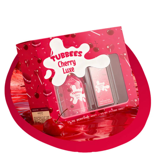 TUBEES GIFTSET CHERRY LUXE BODY MIST50+75ML