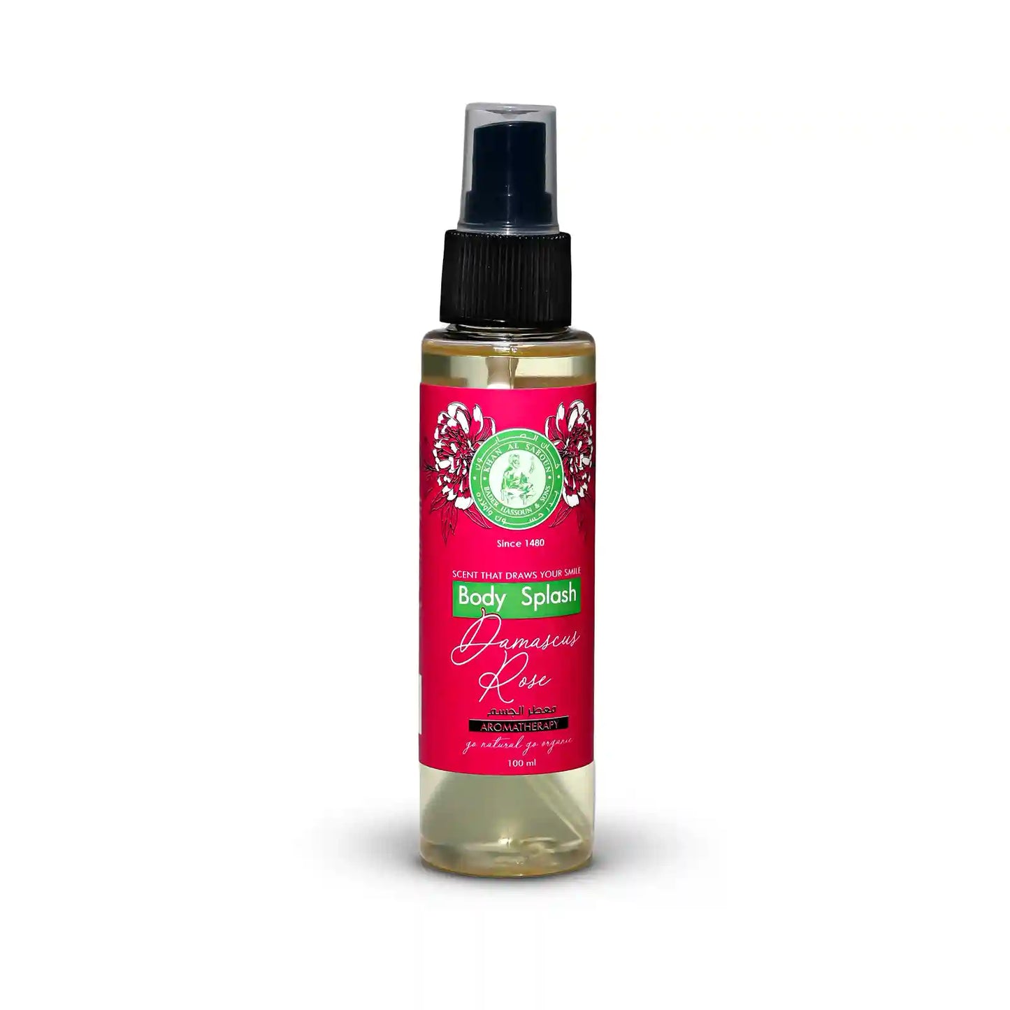 Khan Al Saboun Damascus Rose Body Splash – 100ml