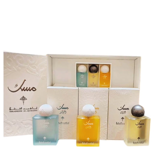 IBRAQ Musk Collection (3pcs X 75 ml+3pcs X 10ml)