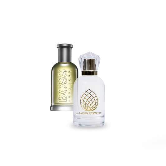 Boss Bottled Hugo Boss fragrance bottle