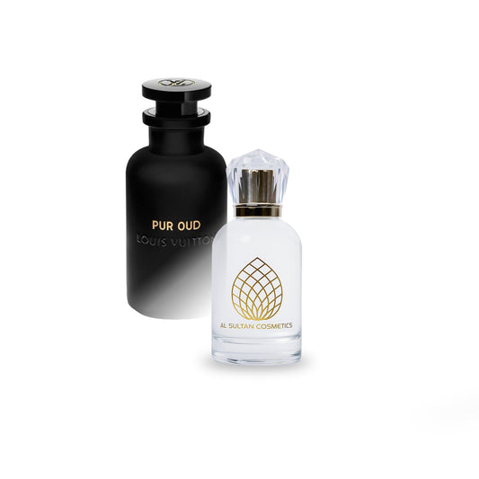 Pur Oud Louis Vuitton fragrance bottle