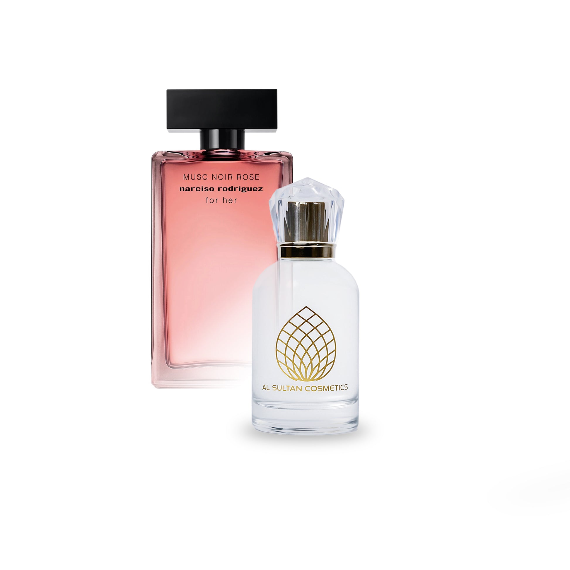 Musc Noir Rose original perfume bottle