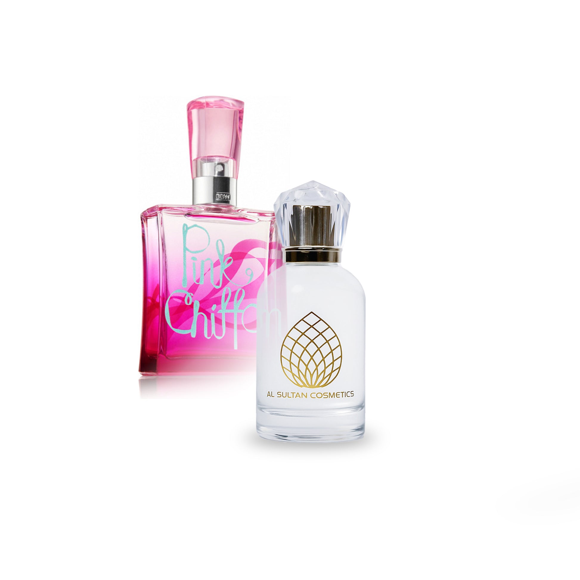 Pink Chiffon fragrance bottle