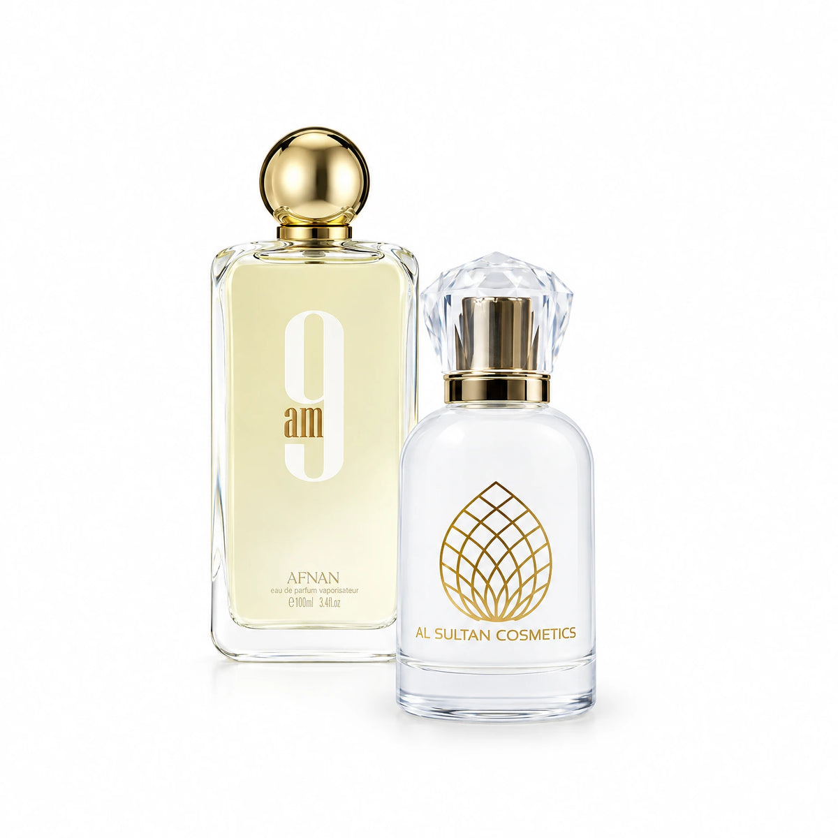 9am Afnan fragrance bottle