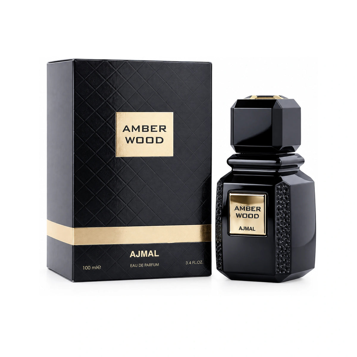 Ajmal Amber Wood original perfume bottle