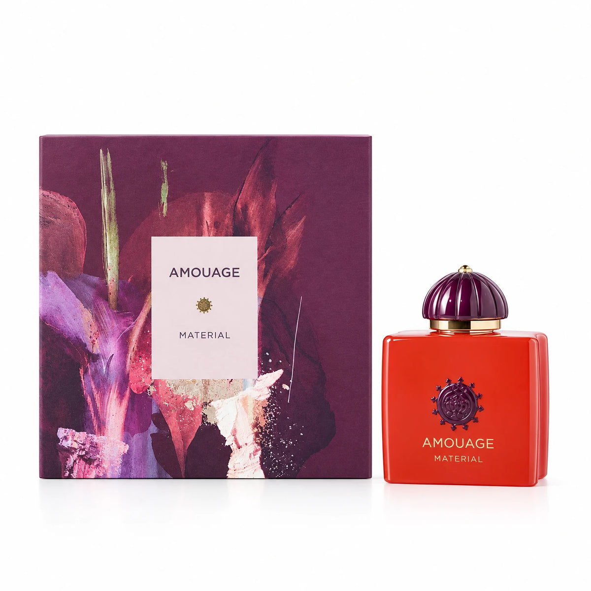 Material fragrance bottle