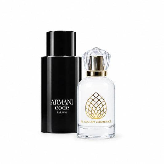 Armani Code fragrance bottle