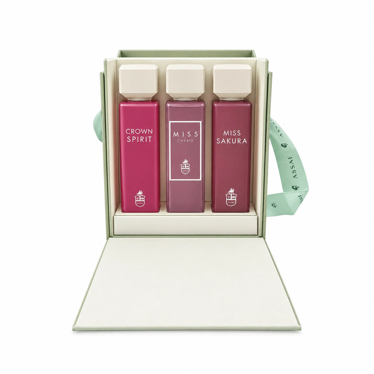 ASSAF SET MISS FOR WOMEN (MISS SAKURA MISS FLORA CROWN SPIRIT 200ML)