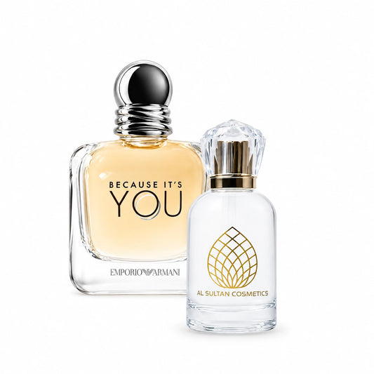 Because It's You by Emporio Armani perfume bottle