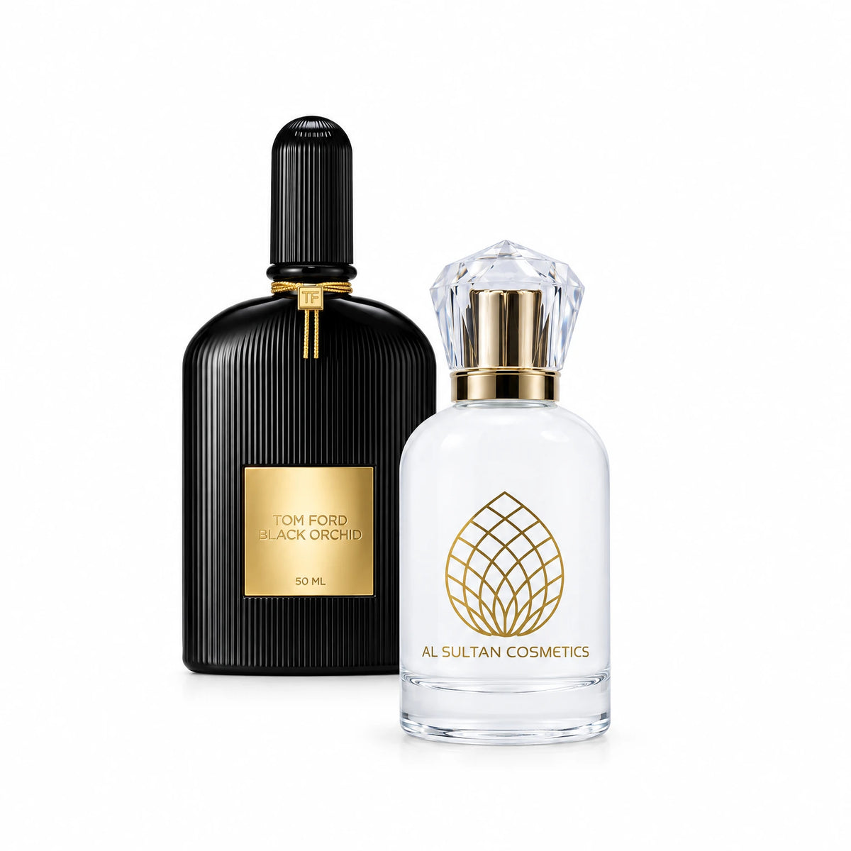 Black Orchid by Tom Ford perfume bottle