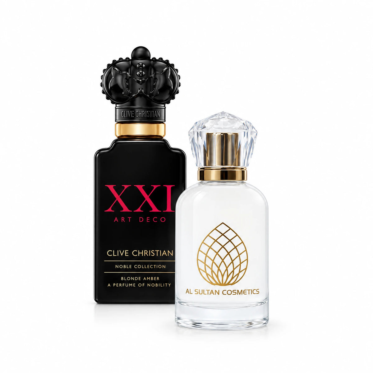 Blonde Amber Clive Christian fragrance bottle