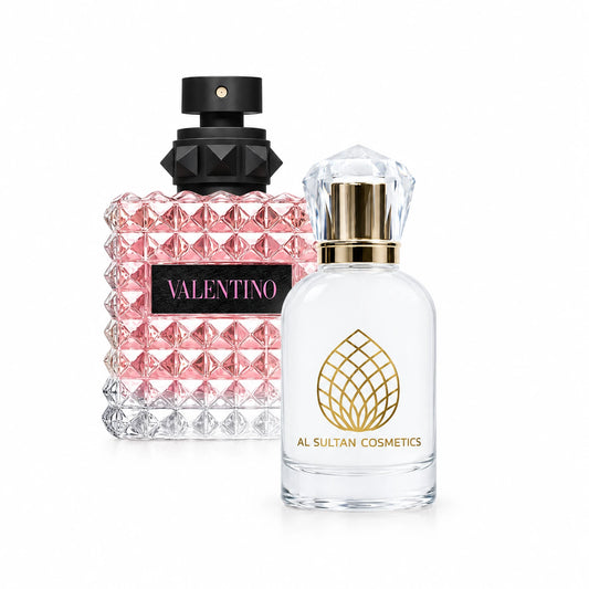 Born In Roma Paradise Valentino fragrance bottle