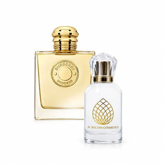 Goddess Men by Burberry perfume bottle