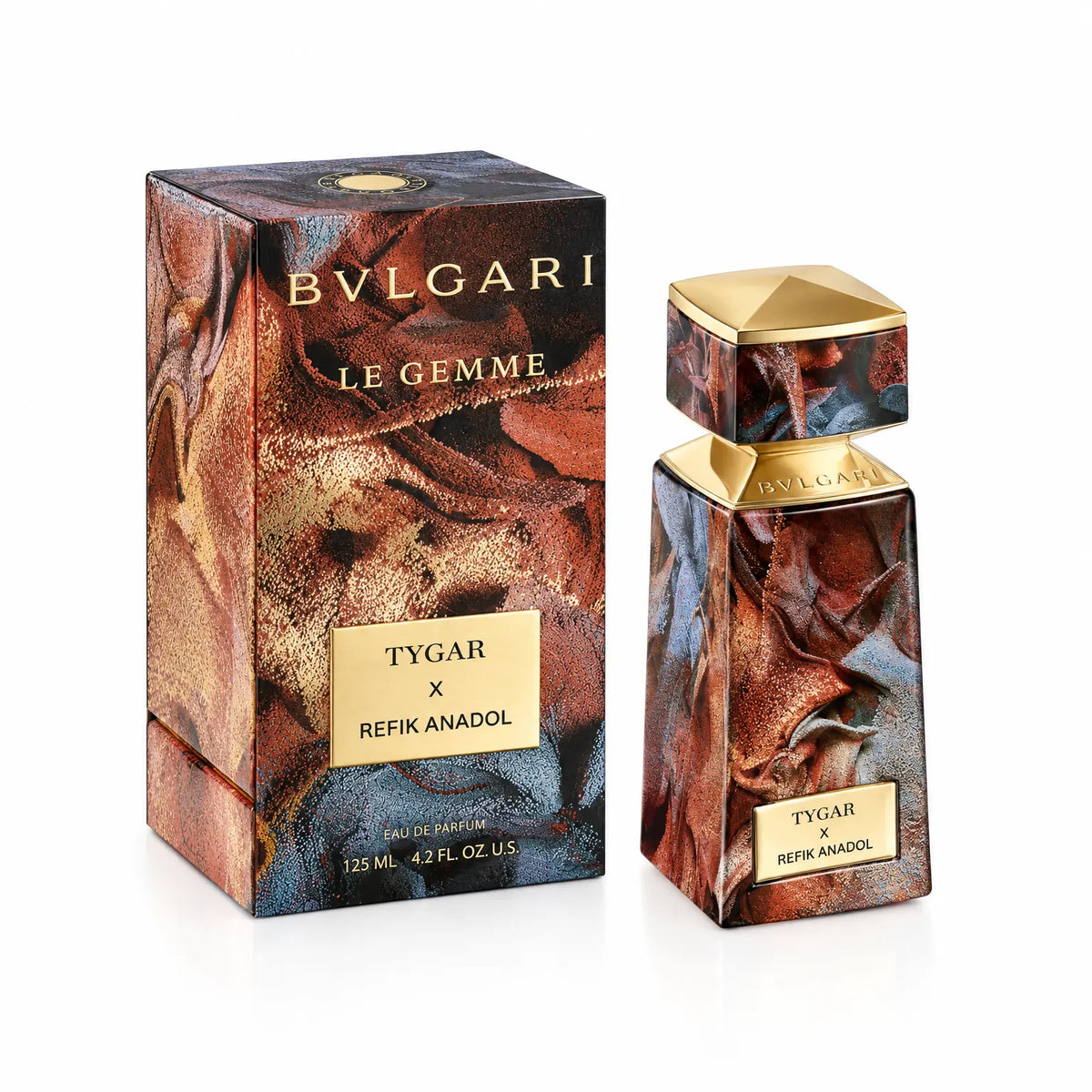 Bvlgari Le Gemme Tygar x Refik Anadol Limited Edition Eau de Parfum