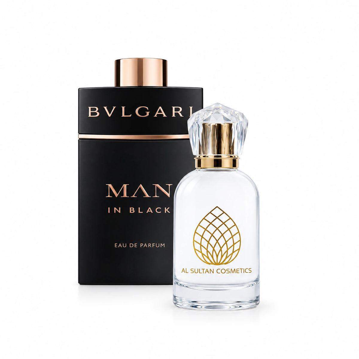 Man In Black Bvlgari fragrance bottle