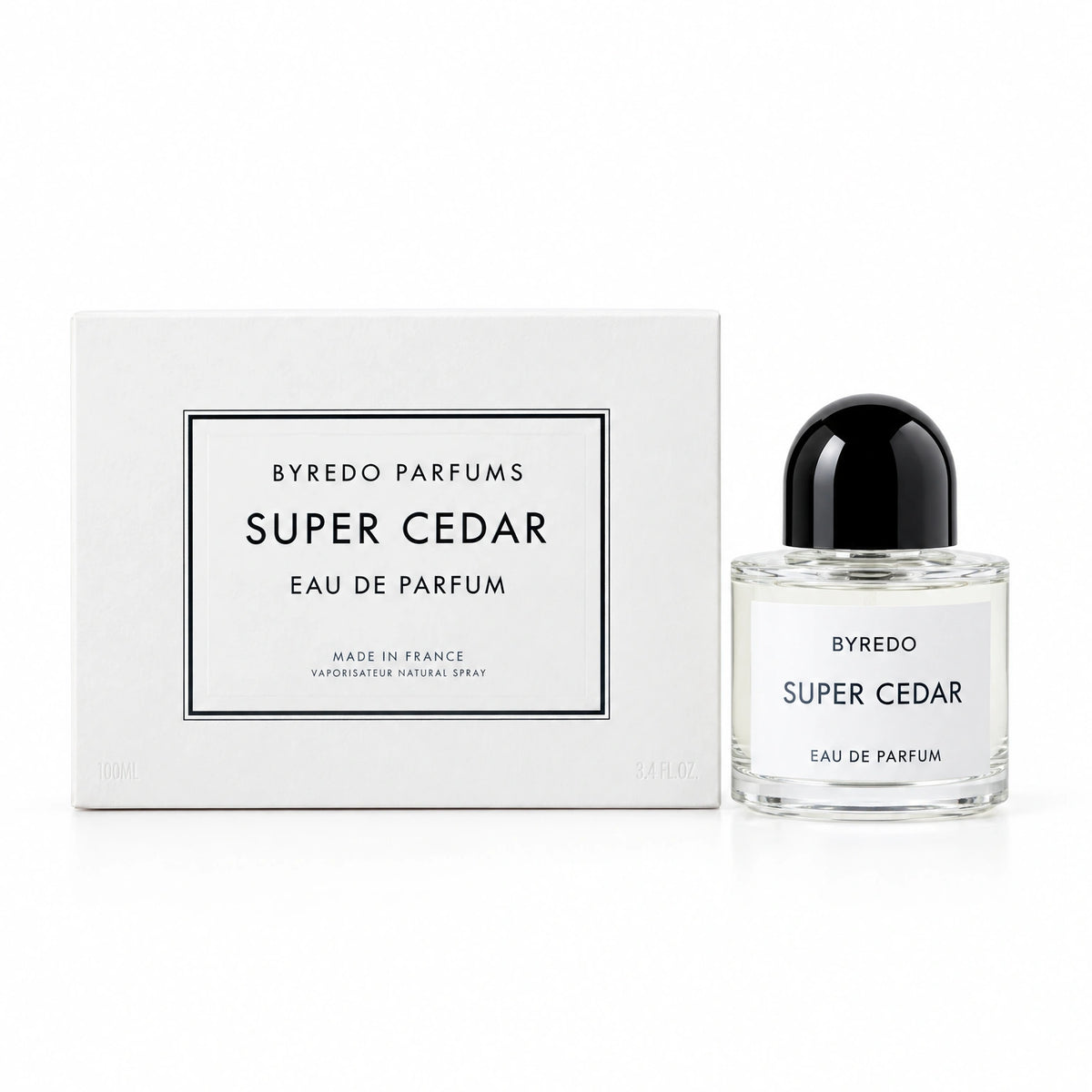 Super Cedar original perfume bottle