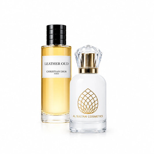 Leather Oud Dior fragrance bottle
