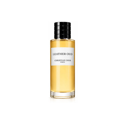 Leather Oud Dior fragrance bottle