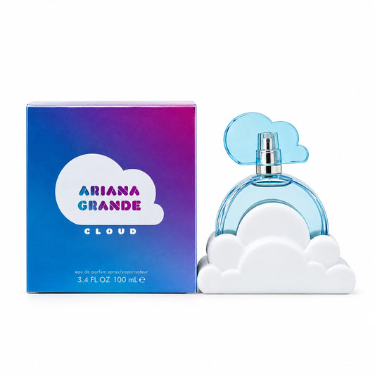 Cloud Ariana Grande fragrance bottle