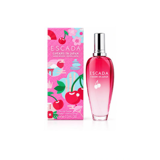 Cherry In Japan Escada fragrance bottle