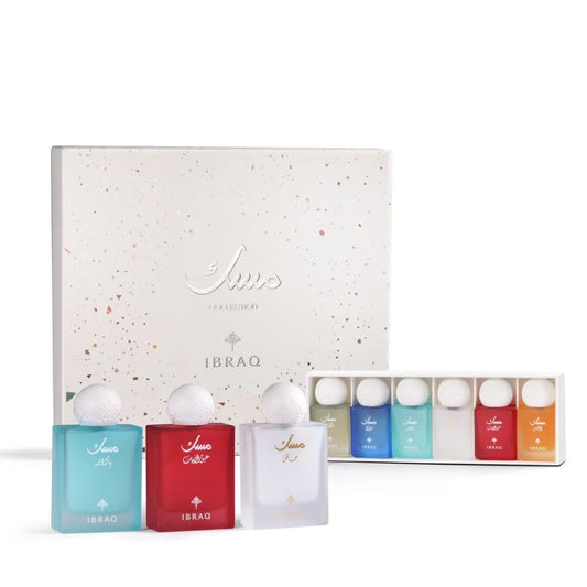 IBRAQ Musk Collection (3pcs X 75 ml +6pcs X 10 ml)